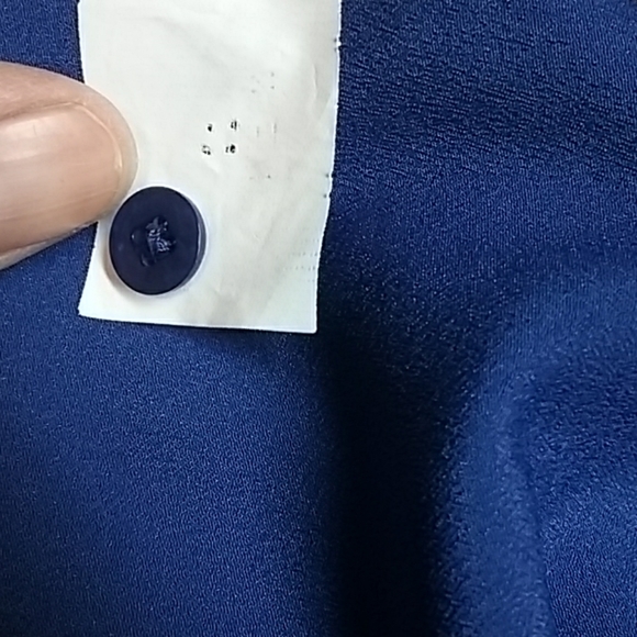 Paraphrase Long Sleeve Hi-Lo Button Up Blouse XL - Picture 8 of 8